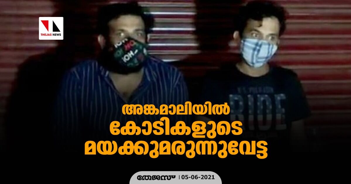 അങ്കമാലിയില്‍ കോടികളുടെ മയക്ക് മരുന്ന് വേട്ട