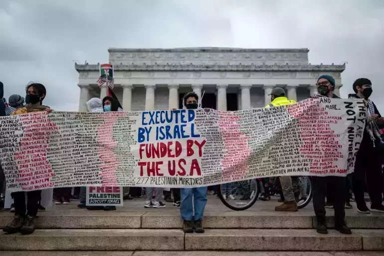 യുഎസില്‍ നിന്ന് സൈനിക സഹായം തേടിയുള്ള ഇസ്രായേല്‍ നീക്കത്തിനെതിരേ പ്രതിഷേധവുമായി യുഎസ് അഭിഭാഷകര്‍