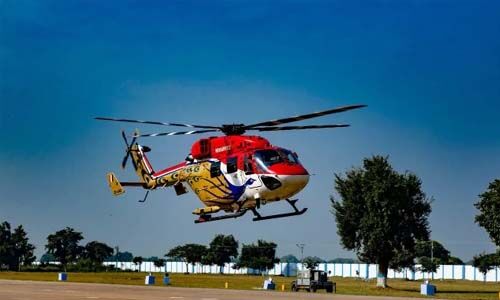 വ്യോമസേനയുടെ ഹെലികോപ്റ്റര്‍ ലഡാക്കില്‍ അടിയന്തരമായി നിലത്തിറക്കി