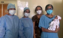 500 ഗ്രാം തൂക്കവുമായി പിറന്ന നവജാത ശിശു മൂന്നു മാസങ്ങള്‍ക്കു ശേഷം ജീവിതത്തിലേക്ക്