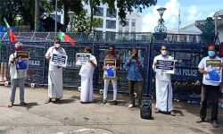 കള്ളപ്പണക്കേസില്‍ ബിജെപി നേതാക്കളെ രാജ്യദ്രോഹക്കുറ്റത്തിന് അറസ്റ്റ് ചെയ്യണം; എസ്ഡിപിഐ സെക്രട്ടേറിയറ്റ് മാര്‍ച്ച് നടത്തി