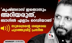കൃഷ്ണദാസ് ഇതൊന്നും അറിയരുത്, ബാഗില്‍ എല്ലാം റെഡിയാണ്‌; സുരേന്ദ്രന്റെ ശബ്ദരേഖ പുറത്തുവിട്ട് പ്രസീത