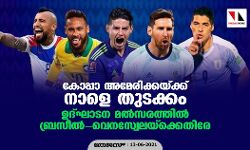 കോപ്പാ അമേരിക്കയ്ക്ക് നാളെ തുടക്കം  ; ഉദ്ഘാടന മല്‍സരത്തില്‍ ബ്രസീല്‍-വെനസ്വേലയ്‌ക്കെതിരേ