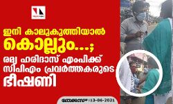 ഇനി കാലുകുത്തിയാൽ കൊല്ലും... ; രമ്യ ഹരിദാസ് എംപിക്ക് സിപിഎം പ്രവർത്തകരുടെ ഭീഷണി