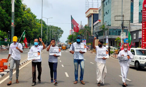 ആയിശ സുല്‍ത്താനക്കെതിരേയുള്ള രാജ്യദ്രോഹക്കുറ്റം പിന്‍വലിക്കണം; എസ്ഡിപിഐ ഏജീസ് ഓഫിസ് മാര്‍ച്ച് നടത്തി