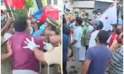 കൊല്ലം ബൈപ്പാസ് ടോള്‍ ബൂത്തില്‍ ഇടത് യുവജന സംഘടനകളുടെ പ്രതിഷേധം