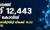 സംസ്ഥാനത്ത് ഇന്ന് 12,443 പേര്ക്ക് കൊവിഡ്; ടെസ്റ്റ് പോസിറ്റിവിറ്റി നിരക്ക് 10.22; മരണം 115 സംസ്ഥാനത്ത് ഇന്ന് 12,443 പേര്ക്ക് കൊവിഡ്; ടെസ്റ്റ് പോസിറ്റിവിറ്റി നിരക്ക് 10.22; മരണം 115