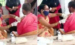 ബിഹാറിൽ കാലി സിറിഞ്ച് കൊണ്ട് കുത്തിവയ്പ്പ്, ദൃശ്യങ്ങള് പുറത്ത് ബിഹാറിൽ കാലി സിറിഞ്ച് കൊണ്ട് കുത്തിവയ്പ്പ്, ദൃശ്യങ്ങള് പുറത്ത്