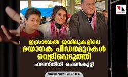 ഇസ്രായേല്‍ ജയിലുകളിലെ ഭയാനക പീഡനമുറകള്‍ വെളിപ്പെടുത്തി ഫലസ്തീനി പെണ്‍കുട്ടി