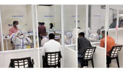 റാപിഡ് പിസിആര്‍ കേന്ദ്രം അനുഗ്രഹമായി;യുഎഇയിലേയ്ക്ക് ഇന്ന് പറന്നത് 146 പേര്‍