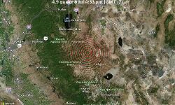 കാലഫോര്‍ണിയയില്‍ ഭൂചലനം
