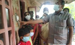 പരാതിപ്പെട്ട് നാലാം ദിവസം വൈദ്യുതി; വൈദ്യുതിയില്ലാതെ പഠനം മുടങ്ങിയ അലനും സ്നേഹക്കും തുണയായി മന്ത്രി പി പ്രസാദ്