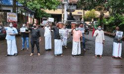 അശാസ്ത്രീയമായ കൊവിഡ് നിയന്ത്രണം:  എസ്ഡിപിഐ പ്രതിഷേധ ധര്‍ണ സംഘടിപ്പിച്ചു
