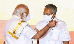 പിണറായി-മോദി കൂടിക്കാഴ്ച നാളെ;  പെട്രോളിയം പ്രകൃതി വാതക ഭവന നഗര കാര്യ മന്ത്രിയുമായും കൂടിക്കാഴ്ച്ച