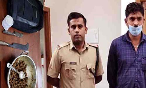 പുള്ളിമാനെ വേട്ടയാടിയ അന്തര് ജില്ലാ സംഘാംഗം പിടിയില് പുള്ളിമാനെ വേട്ടയാടിയ അന്തര് ജില്ലാ സംഘാംഗം പിടിയില്