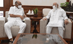 ശരദ് പവാര് പ്രധാനമന്ത്രി നരേന്ദ്രമോദിയുമായി കൂടിക്കാഴ്ച നടത്തി ശരദ് പവാര് പ്രധാനമന്ത്രി നരേന്ദ്രമോദിയുമായി കൂടിക്കാഴ്ച നടത്തി