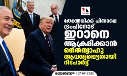 തോല്‍വിക്ക് പിന്നാലെ ട്രംപിനോട് ഇറാനെ ആക്രമിക്കാന്‍ നെതന്യാഹു ആവശ്യപ്പെട്ടതായി റിപോര്‍ട്ട്