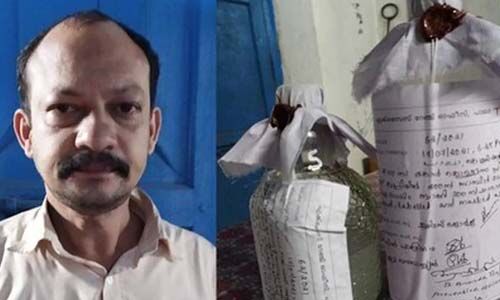 ബസ് സ്റ്റേഷന്‍ ഓഫിസില്‍ ചാരായം സൂക്ഷിച്ചു; എക്‌സൈസ് അറസ്റ്റ് ചെയ്ത കെഎസ്ആര്‍ടിസി സ്‌റ്റേഷന്‍ മാസ്റ്റര്‍ക്ക് സസ്‌പെന്‍ഷന്‍