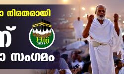 പ്രാര്‍ത്ഥനാ നിരതരായി ഹാജിമാര്‍; അറഫാ സംഗമം ഇന്ന്