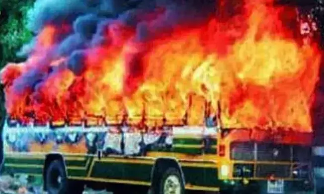 കളമശ്ശേരി ബസ് കത്തിക്കല്‍ ; കെ എ അനൂപിന് ആറ് വര്‍ഷം കഠിന തടവും 1,60000 രൂപ പിഴയും