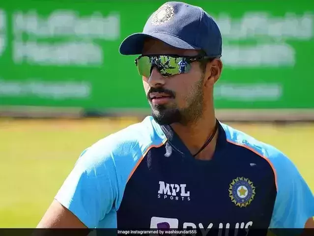 ഇന്ത്യക്ക് തിരിച്ചടി; വാഷിങ്ടണ്‍ സുന്ദര്‍ ടെസ്റ്റ് ടീമില്‍ നിന്ന് പുറത്ത്