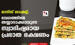 ഓട്‌സ് ഓംലറ്റ്; വേഗത്തില്‍ തയ്യാറാക്കാവുന്ന സ്വാദിഷ്ടമായ പ്രഭാത ഭക്ഷണം