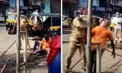 യുവാവിന് ഹോം ഗാര്ഡിന്റെ ക്രൂര മര്ദ്ദനം; ദൃശ്യങ്ങള് പുറത്ത് യുവാവിന് ഹോം ഗാര്ഡിന്റെ ക്രൂര മര്ദ്ദനം; ദൃശ്യങ്ങള് പുറത്ത്