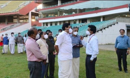 ക്രിക്കറ്റ് കലണ്ടറില് നിന്ന് കാര്യവട്ടം സ്റ്റേഡിയത്തെ ഒഴിവാക്കി; സ്റ്റേഡിയങ്ങള് കായികേതര ആവശ്യങ്ങള്ക്ക് ഉപയോഗിക്കുന്നത് റദ്ദാക്കാന് ഉത്തരവ് പുറപ്പെടുവിച്ചേക്കും ക്രിക്കറ്റ് കലണ്ടറില് നിന്ന് കാര്യവട്ടം സ്റ്റേഡിയത്തെ ഒഴിവാക്കി; സ്റ്റേഡിയങ്ങള് കായികേതര ആവശ്യങ്ങള്ക്ക് ഉപയോഗിക്കുന്നത് റദ്ദാക്കാന് ഉത്തരവ് പുറപ്പെടുവിച്ചേക്കും