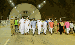 കുതിരാന്‍ തുരങ്കം: എല്ലാവരും ചേര്‍ന്ന് നടത്തിയ  പരിശ്രമത്തിന്റെ വിജയമെന്ന് മന്ത്രി കെ രാജന്‍