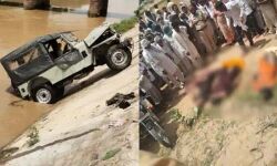 രാജസ്ഥാനില്‍ ജീപ്പ് കനാലില്‍ വീണ് ഒരു കുടുംബത്തിലെ മൂന്നുപേര്‍ മരിച്ചു; രണ്ടുപേരെ കാണാതായി