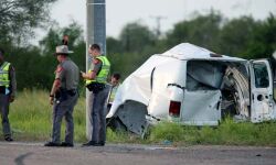 അമേരിക്കയില്‍ കുടിയേറ്റക്കാര്‍ സഞ്ചരിച്ച വാന്‍ മറിഞ്ഞ് 10 മരണം; 12 പേര്‍ക്ക് പരിക്ക്