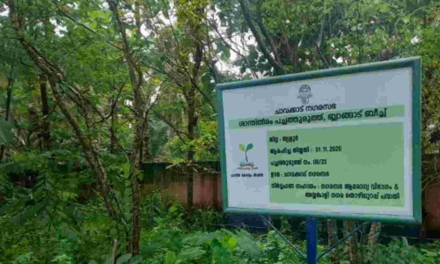 ചാവക്കാട്ടെ പച്ചത്തുരുത്തുകള് മിയാവാക്കി വനങ്ങളാക്കുന്നു ചാവക്കാട്ടെ പച്ചത്തുരുത്തുകള് മിയാവാക്കി വനങ്ങളാക്കുന്നു