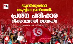 തുണീസ്യയിലെ രാഷ്ട്രീയ പ്രതിസന്ധി; പ്രശ്‌ന പരിഹാര നീക്കവുമായി അന്നഹ്ദ