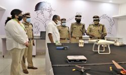 ഡ്രോണ്‍ ഫോറന്‍സിക് ലാബ്: കേരള പോലിസ് സ്വന്തമായി ഡ്രോണുകള്‍ വികസിപ്പിക്കുമെന്ന് മുഖ്യമന്ത്രി