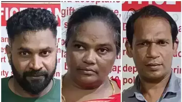 കഞ്ചാവുമായി വീട്ടമ്മ ഉള്‍പ്പടെ മൂന്നുപേര്‍ പിടിയില്‍
