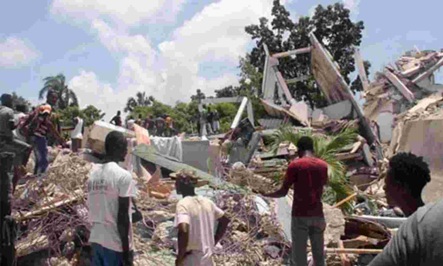 ഹെയ്തി ഭൂചലനം: മരണസംഖ്യ 724 ആയി; രക്ഷാപ്രവര്ത്തനം തുടരുന്നു ഹെയ്തി ഭൂചലനം: മരണസംഖ്യ 724 ആയി; രക്ഷാപ്രവര്ത്തനം തുടരുന്നു