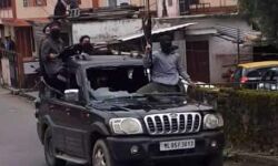 മേഘാലയ മുഖ്യമന്ത്രിയുടെ സ്വകാര്യ വസതിക്കുനേരെ ആക്രമണം മേഘാലയ മുഖ്യമന്ത്രിയുടെ സ്വകാര്യ വസതിക്കുനേരെ ആക്രമണം