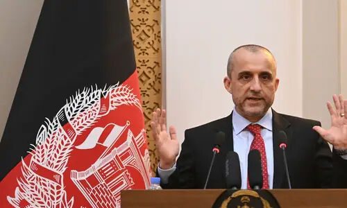 അഫ്ഗാന്‍ കാവല്‍ സര്‍ക്കാരിന്റെ പ്രസിഡന്റായി സ്വയം പ്രഖ്യാപിച്ച് മുന്‍ വൈസ് പ്രസിഡന്റ് വി പി അംറുല്ല സലേഹ്