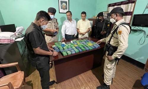 അസമില്‍ ട്രക്കില്‍ കടത്താന്‍ ശ്രമിച്ച 4.5 കോടിയുടെ ഹെറോയിന്‍ പിടിച്ചെടുത്തു