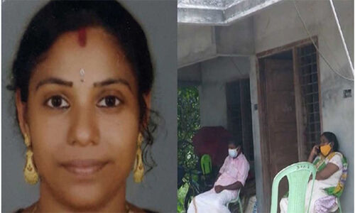 തിരുവനന്തപുരത്ത് അയല്‍വാസി യുവതിയെ കല്ലിന് ഇടിച്ചു കൊന്നു; പ്രതി ഗിരീഷ് പോലിസ് കസ്റ്റഡിയില്‍