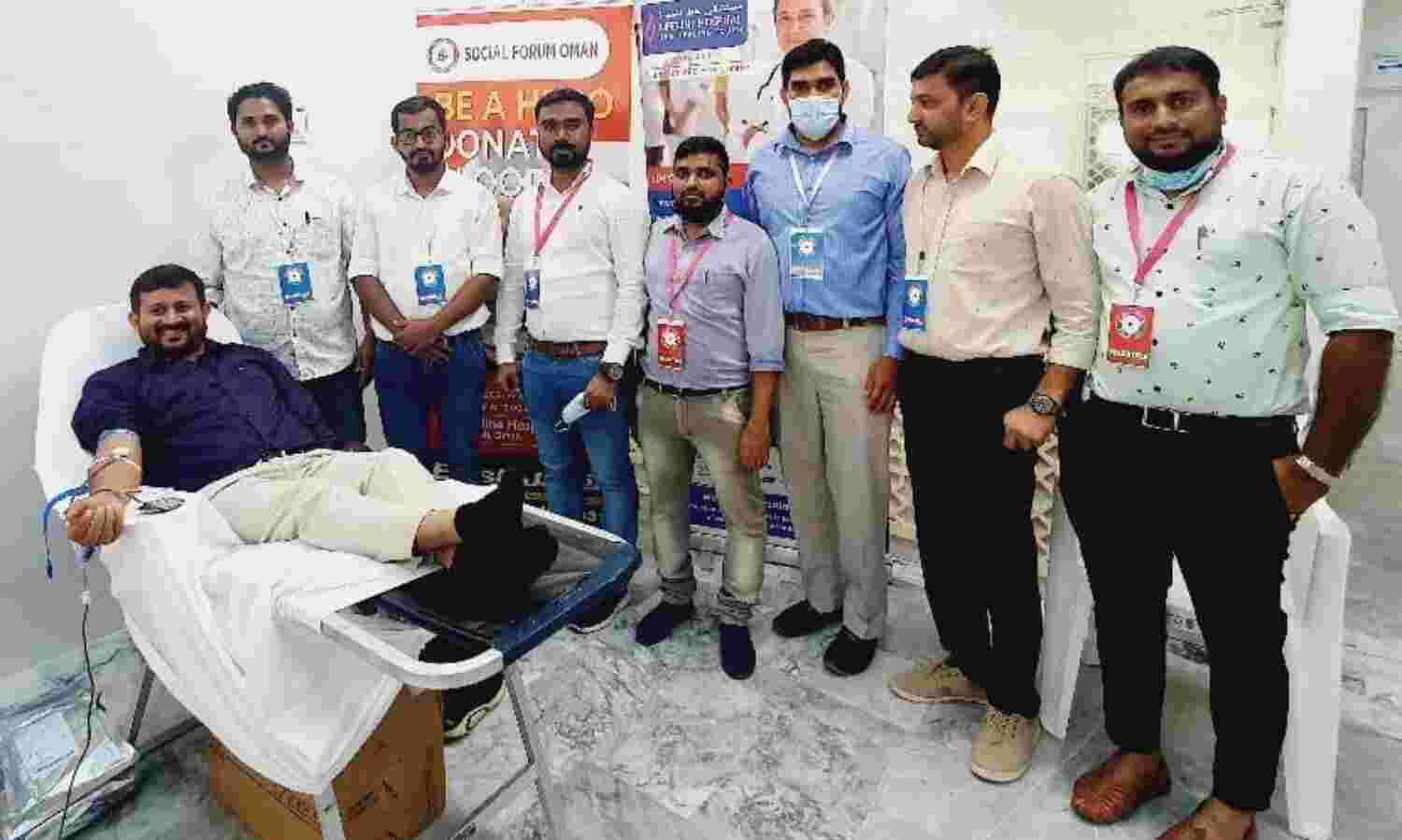 സോഷ്യല് ഫോറം ഒമാന് സലാലയില് രക്തദാന ക്യാംപ് സംഘടിപ്പിച്ചു സോഷ്യല് ഫോറം ഒമാന് സലാലയില് രക്തദാന ക്യാംപ് സംഘടിപ്പിച്ചു