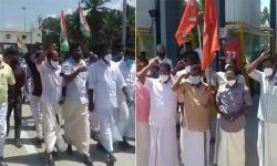 കഴക്കൂട്ടം-കാരോട് ബൈപാസ് ടോള്‍പിരിവിനെതിരെ പ്രതിഷേധം;  ടോള്‍ പിരിവ് താല്‍കാലികമായി നിര്‍ത്തിവച്ചു