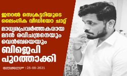 ജനറല്‍ സെക്രട്ടറിയുടെ ലൈംഗിക വീഡിയോ ചാറ്റ്; മാധ്യമപ്രവര്‍ത്തകരായ മദന്‍ രവിചന്ദ്രനെയും വെന്‍ബയെയും ബിജെപി പുറത്താക്കി