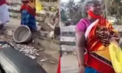 കരമനയില് മീന് തട്ടിത്തെറിപ്പിച്ച സംഭവത്തില് പ്രതിഷേധവുമായി മല്സ്യത്തൊഴിലാളികള്; അന്വേഷണം പ്രഖ്യാപിച്ച് മന്ത്രി ശിവന്കുട്ടി കരമനയില് മീന് തട്ടിത്തെറിപ്പിച്ച സംഭവത്തില് പ്രതിഷേധവുമായി മല്സ്യത്തൊഴിലാളികള്; അന്വേഷണം പ്രഖ്യാപിച്ച് മന്ത്രി ശിവന്കുട്ടി