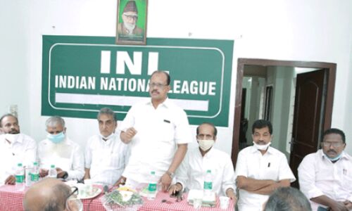 മന്ത്രിയുടെ നേതൃത്വത്തില്‍ ഐഎന്‍എല്‍ രഹസ്യയോഗം; പ്രവര്‍ത്തകര്‍ പ്രതിഷേധിച്ചു