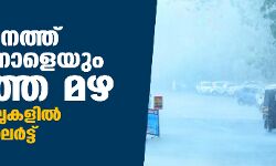 സംസ്ഥാനത്ത് ഇന്നും നാളെയും കനത്ത മഴ; ഒന്‍പതു ജില്ലകളില്‍ ഓറഞ്ച് അലര്‍ട്ട്