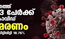 സംസ്ഥാനത്ത് ഇന്ന് 32,803 പേര്‍ക്ക് കൊവിഡ്;   ടെസ്റ്റ് പോസിറ്റിവിറ്റി നിരക്ക് 18.76; മരണം  173