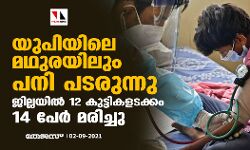 യുപിയിലെ മഥുരയിലും പനി പടരുന്നു; ജില്ലയില്‍ 12 കുട്ടികളടക്കം 14 പേര്‍ മരിച്ചു