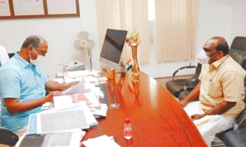 തിരുവെങ്കിടം റെയില്വേ അടിപ്പാത നിര്മാണവുമായി ബന്ധപ്പെട്ട നടപടികള് വേഗത്തിലാക്കണം: എന് കെ അക്ബര് എംഎല്എ തിരുവെങ്കിടം റെയില്വേ അടിപ്പാത നിര്മാണവുമായി ബന്ധപ്പെട്ട നടപടികള് വേഗത്തിലാക്കണം: എന് കെ അക്ബര് എംഎല്എ