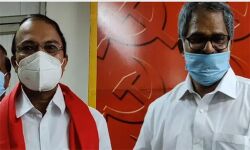 കോണ്‍ഗ്രസ് വിട്ട പിഎസ് പ്രശാന്ത് സിപിഎമ്മില്‍ ചേര്‍ന്നു